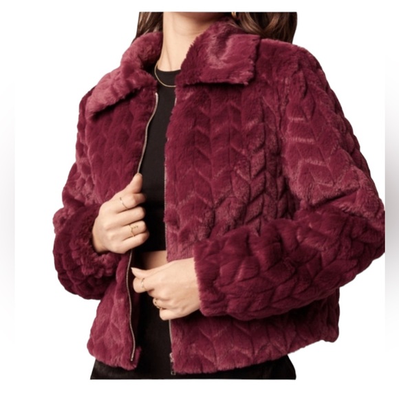 Band of the Free Jackets & Coats Band Of The Free Eggplant Color